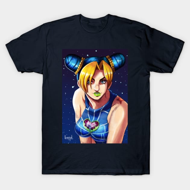 Jolyne Kujo T-Shirt by Lunatyk